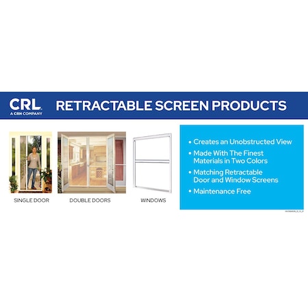 Euro Retractable Screen Header Sign Replacement 6-in X 15-in
